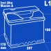 Inci Aku Maxim A L1 6 CT-54Ah-500A (EN) (0) R+ – фото 3